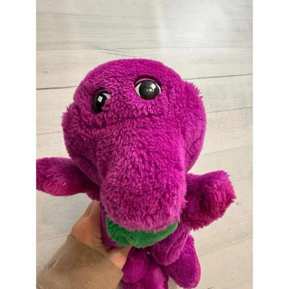 Vintage Barney Plush Purple Stuffed Animal Dinosaur 1992 Lyons‎ 14
